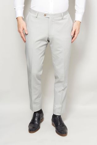 Cotton suit trousers